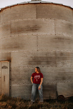 Load image into Gallery viewer, Howdy Cow Skull Graphic Tee
