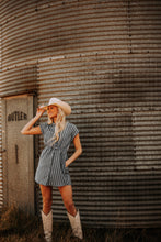 Load image into Gallery viewer, The Annie Oxford Stripe Dress