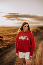 Load image into Gallery viewer, America Red Hoodie