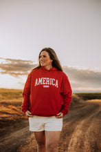 Load image into Gallery viewer, America Red Hoodie