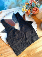 Load image into Gallery viewer, Lace Crop Tank