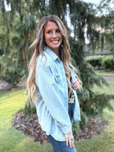 Load image into Gallery viewer, Relaxed Denim Shirt