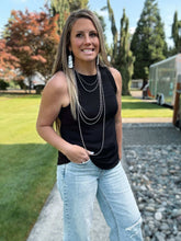 Load image into Gallery viewer, Sinclair Tank Black