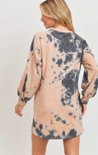 Load image into Gallery viewer, Tie Dye T Shirt Dress
