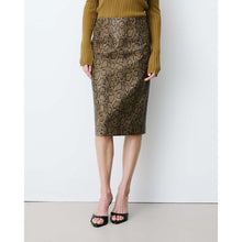 Load image into Gallery viewer, Acacia Faux Leather Python Skirt
