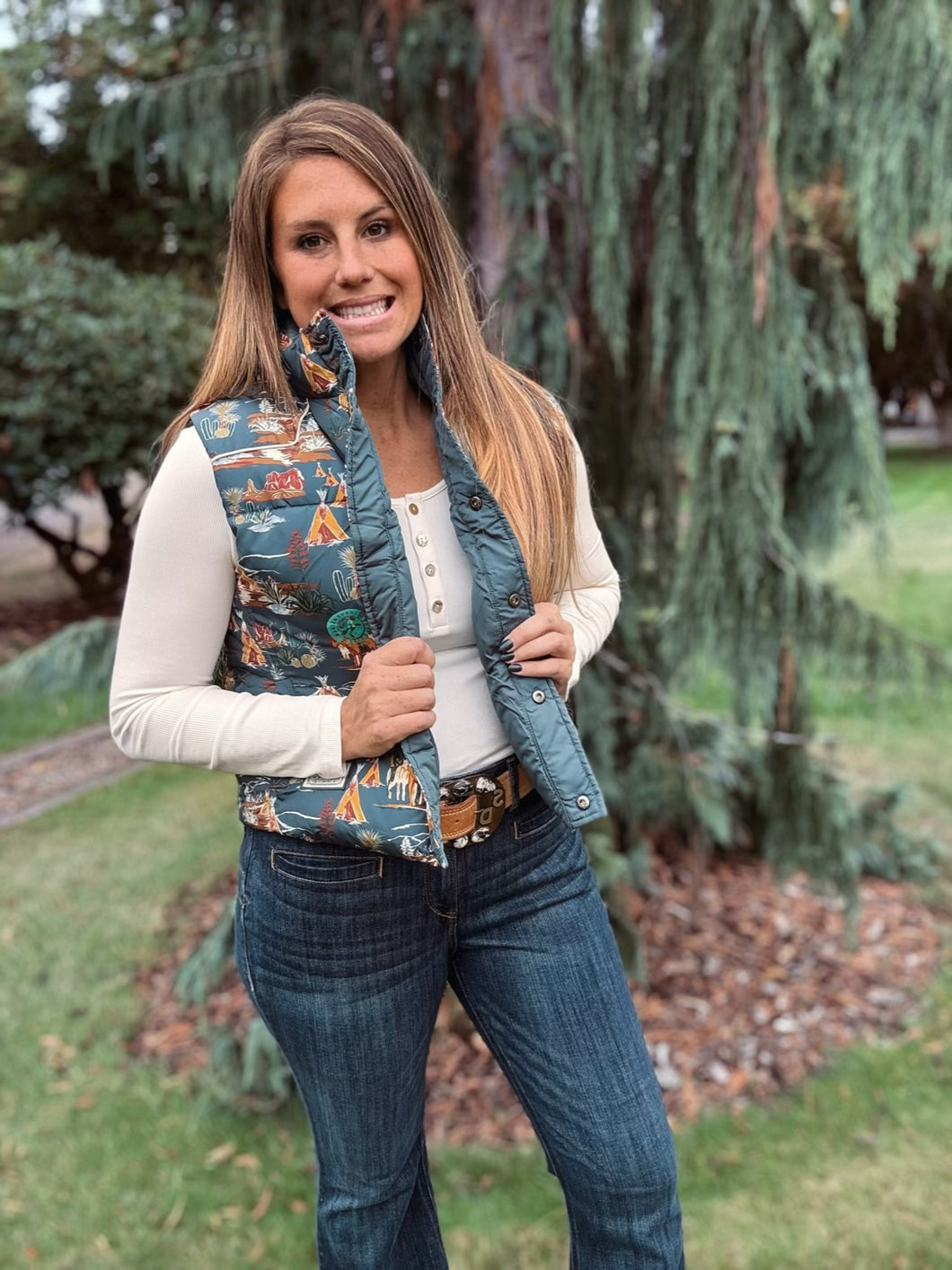 Reversible Western Vest