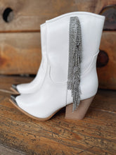 Load image into Gallery viewer, Rhinestone Fringe Bootie
