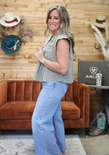 Load image into Gallery viewer, Olive Lace Top
