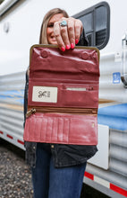 Load image into Gallery viewer, Rosewood HOBO Rachel Wallet
