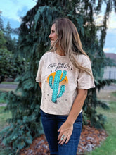 Load image into Gallery viewer, Prickly Cactus Long Crop Stone
