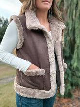 Load image into Gallery viewer, Coco Faux Suede Vest
