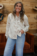 Load image into Gallery viewer, Western Romance Lace Blouse
