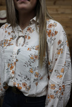 Load image into Gallery viewer, Marigold Floral Blouse
