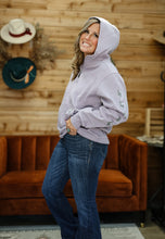Load image into Gallery viewer, Purple Ariat Half-Zip Hoodie

