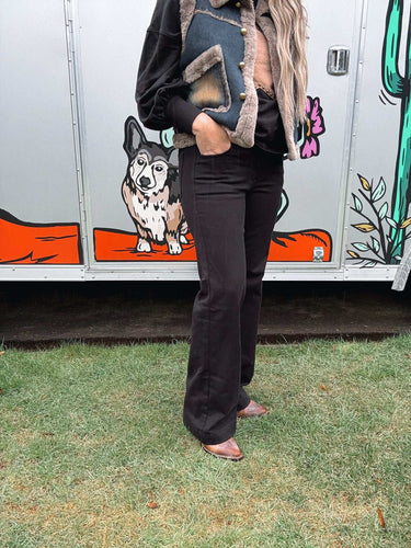 Black Forever Wide Leg Pant