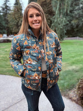 Load image into Gallery viewer, Western Puffer Coat
