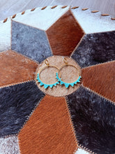Load image into Gallery viewer, Medium Beaded Starburst Earrings
