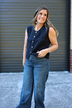 Load image into Gallery viewer, Black Sweater Vest
