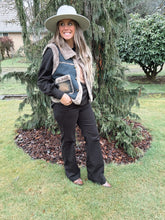 Load image into Gallery viewer, Black Forever Wide Leg Pant
