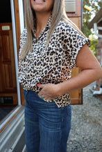 Load image into Gallery viewer, Leopard Collared Shirt
