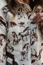 Load image into Gallery viewer, Western Horse Quilted Jacket
