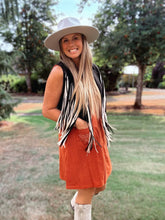 Load image into Gallery viewer, Suede Fringe Vest
