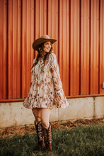 Load image into Gallery viewer, Floral Leopard Dress
