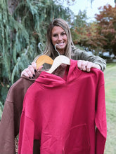 Load image into Gallery viewer, Basic Cabernet Hoodie
