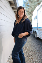 Load image into Gallery viewer, Auriane Marine Blouse

