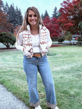 Load image into Gallery viewer, Reversible Corduroy Puffer Vest Cream
