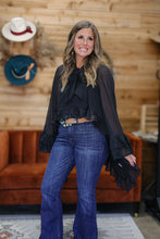 Load image into Gallery viewer, Long Ruffled Blouse
