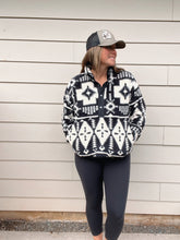 Load image into Gallery viewer, Aztec Snap Front Sweatshirt
