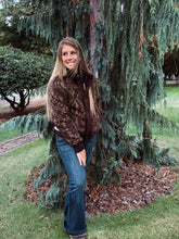 Load image into Gallery viewer, Hooey Tan Aztec Sherpa Jacket
