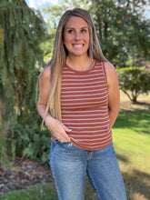 Load image into Gallery viewer, Edlin tank Stripe
