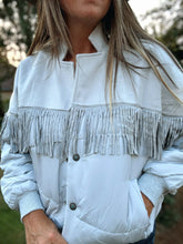 Load image into Gallery viewer, Chrome Fringe Jacket
