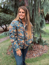 Load image into Gallery viewer, Western Puffer Coat
