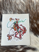 Load image into Gallery viewer, Vintage Cowgirl Sticker Decals
