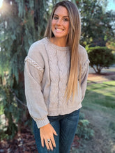Load image into Gallery viewer, Braided Detail Sweater
