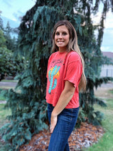 Load image into Gallery viewer, Prickly Cactus Long Crop Tee
