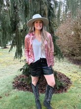 Load image into Gallery viewer, Sequin Pink Party Blazer
