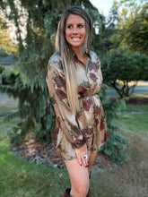 Load image into Gallery viewer, Button-Up Shirt Romper
