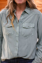 Load image into Gallery viewer, The Juniper Button Up
