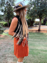 Load image into Gallery viewer, Suede Fringe Vest
