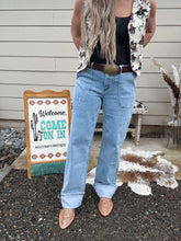 Load image into Gallery viewer, High Rise Carpenter Pants
