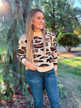 Load image into Gallery viewer, Leopard Pullover Sweater
