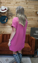 Load image into Gallery viewer, Mauve Shirt Dress
