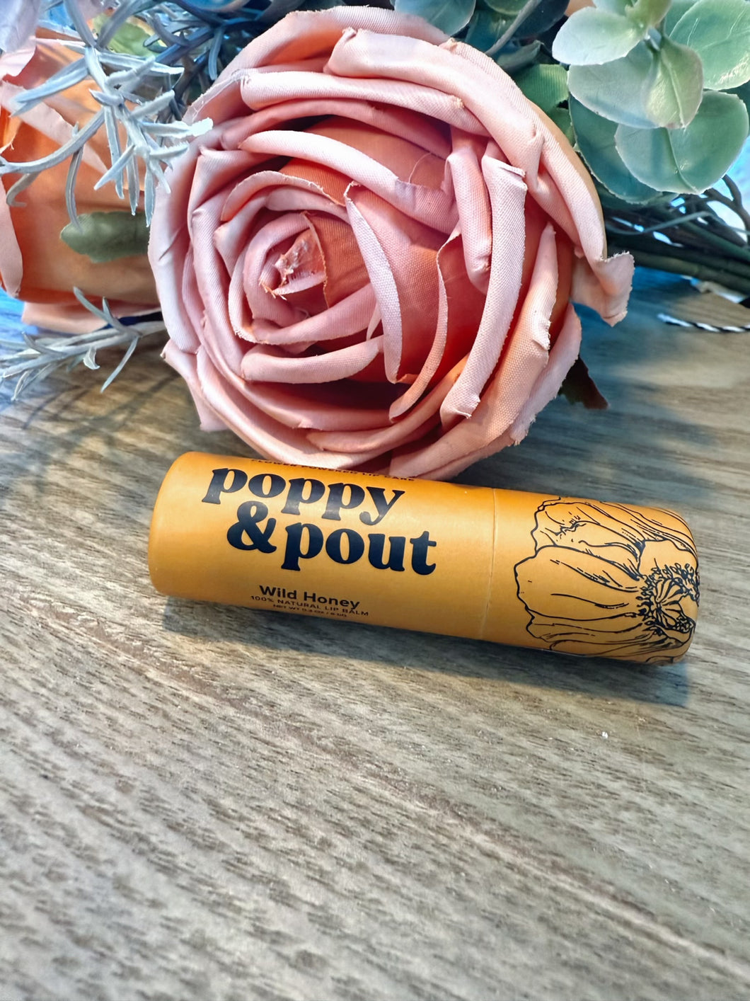 Poppy & Pout Lip Balm Wild Honey