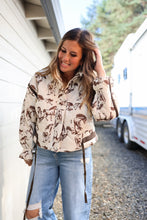 Load image into Gallery viewer, Western Horse Quilted Jacket

