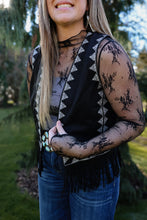 Load image into Gallery viewer, Fringe Detailed Western Vest

