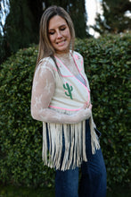 Load image into Gallery viewer, Cactus Suede Fringe Vest
